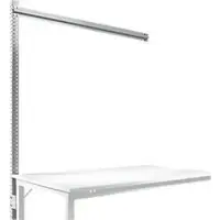 Manuflex Aufbauportal f. Ansatztisch STANDARD Arbeitstisch-/Werkbanksystem UNIVERSAL/PROFI, 1500 mm, alusilber