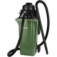 Thomas Aufsatzsauger Manutec-Mammut, 1100 W, geeignet für 120 l Mülltonnen, ohne Werkzeugsteckdose, mit 1 Patronenfilter & 1 Vliesfilter