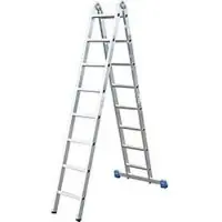 Krause Gelenk-Doppelleiter, 2 x 8 Sprossen