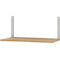 Manuflex Aufbauportal & Aufbausäulen Set, für niedrige Aufbauten, pulverbeschichtet, H 800 mm