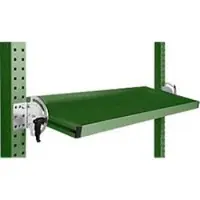 Manuflex ZB3917.6011 Neigbare Ablagekonsole 1250x345 mm Resedagrün