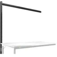 Manuflex Aufbauportal, Ansatzisch SPEZIAL Arbeitstisch-/Werkbanksystem UNIVERSAL/PROFI, 1750 mm, antharzit
