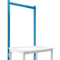 Manuflex Aufbauportal, Grundtisch SPEZIAL Arbeitstisch-/Werkbanksystem UNIVERSAL/PROFI, 1250 mm, lichtblau