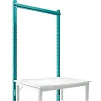 Manuflex Aufbauportal, Grundtisch STANDARD Arbeitstisch-/Werkbanksystem UNIVERSAL/PROFI, 1250 mm, wasserblau