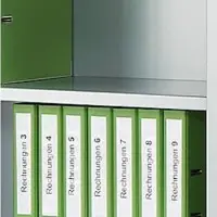 Schäfer Shop Zwischenboden, für Schiebetürenschrank, weißaluminium RAL 9006, 1200 x 325 mm, 2 Stück