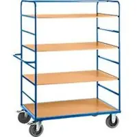 Schäfer Shop Etagenwagen, 4 Etagen, L 1000 x B 640 mm