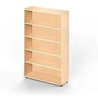 Schäfer Shop Regal TETRIS WOOD, 5 OH, Höhe inkl. Gleiter, B 1000 mm, Ahron-Dekor