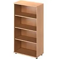Schäfer Shop Regal TETRIS WOOD, 4 OH, Höhe inkl. Gleiter, B 800 mm, Buche-Dekor