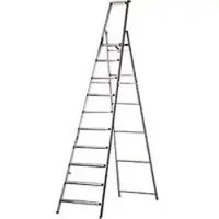 HACA Stufenstehleiter Lila-Serie, 10 Stufen