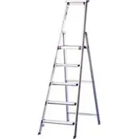 HACA Stufenstehleiter Lila-Serie, 5 Stufen