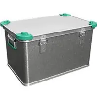 Gmoehling Standard-Box, Leichtmetall, mit Stapelecken, 60 l