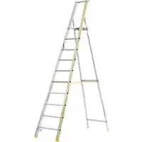 HACA MEHRSI-Stufenstehleiter, 10 Stufen