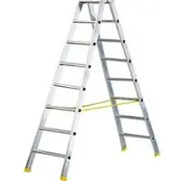 HACA Doppelstufen-Stehleiter MEHRSI, 8 Stufen, 12 kg