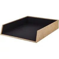 Rössler Papier Rössler-Papier Briefablage 1335452600, S.O.H.O. A4, hazelnut, stapelbar, Pappe, 4 Stück