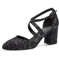 Tamaris Damen Pumps Vegan grau 42