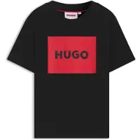 Hugo Kids T-Shirt G00572 S Schwarz Regular Fit