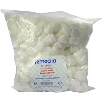 Temedia Mulltupfer walnussgr.20-fd. unsteril ballförmig 500 St Tupfer