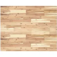 vidaXL Schreibtischplatte Unbehandelt 100x80x2 cm Massivholz Akazie