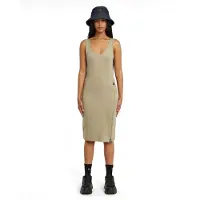 G-Star Asymmetric Zip Kleid - Beige - Damen - L