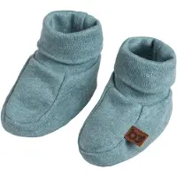 Babys Only Booties Melange Stonegreen - 3-6 Monate