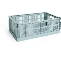 HAY - Colour Crate L Aufbewahrungsbox (Staubblau)