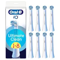 Oral-B iO Ultimate Clean White Aufsteckbürsten – 8 Stück