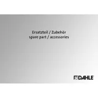 Dahle 550-558 Schneidemaschinenkopf