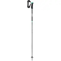 LEKI Skistöcke Neolite Airfoil Women Gunmetal Damen Black Light Turquoise-120 cm
