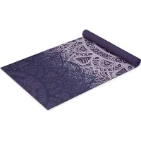 Gaiam - Yogamatte, Gitter PP7976 (Einheitsgröße) (Violett)