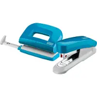 Novus Locher-Hefter SET Evolution Twin Set fresh, petrol