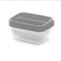 Kadax Lebensmittelbehälter-Lunchboxen, 3 x 1 l Lunchbox mit Deckel-Set