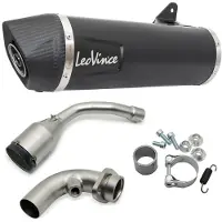 Leovince Nero Vespa Gts 300 Hpe Abs 21-24 Homologiertes Vollliniensystem