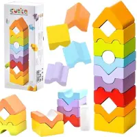 Cubika Holzstapelturm groß Holz 14996