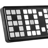 Karlsson - Wecker Keyboard - Schwarz - 23x1.5x8.3cm