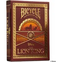 Cartamundi Bicycle Kartendeck - Disney Lion King Kartenspiel Spielkarten Pokerkarten König der Löwen Single Deck