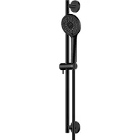 Steinberg Serie 340 Brausegarnitur, inklusive Handbrause, 3-fach verstellbar, Brauseschlauch, Brausestange 600mm, 3401601S