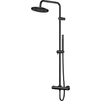 Steinberg Serie 340 Brauseset, mit Thermostatarmatur, EasyClean, Stabhandbrause, 3402721S