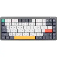Tracer FINA 84, Verkabelt & Kabellos, USB + RF Wireless + Bluetooth, Mechanischer Switch, QWERTY, LED, Grau