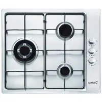 CATA GIB 6021 X, Edelstahl, Integriert, Gaskochfeld, Edelstahl, 3 Zone(n), 3 Zone(n)