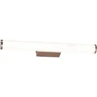 QAZQA Retro-Wandleuchte Bronze 60,4 cm inkl. LED IP44 - Coco