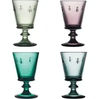 La Rochère France Weinglas "Weingläser Biene Abeille 240 ml 4er Set bunt"