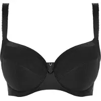 Fantasie Nicht geformter BH Illusion | Grösse: 65I | Farbe: Schwarz