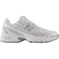 New Balance U740WM2 Weiß mit Silber Metallic und Reflexion - Sneaker - U740WM2