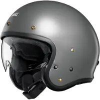 Shoei J.O2 Jethelm unisex Fiberglas grau, 2XL