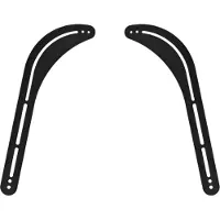 Sinox One Soundbar Mount kit. Black 15 kg