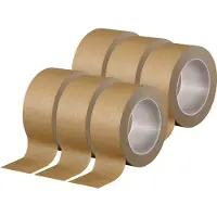 Toolcraft TO-10194390 Packband Braun (L x B) 50 m x 50 mm 6 St.