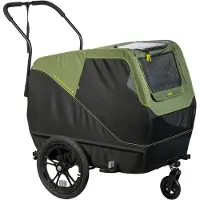 Xlc Hundeanhänger Dog Large BS-C13 16", moosgrün/lime/schwarz