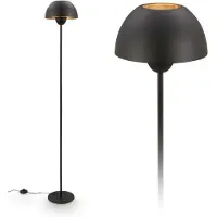 Briloner Stehlampe Stehleuchte Standleuchte Wohnzimmer Kabelschalter Leselampe