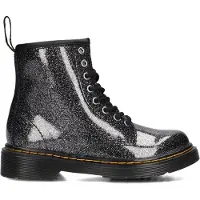 Dr. Martens Kinderstiefel 1460 J Black Silver Nebula Glitter kind
