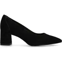 No Stress Schwarze Veloursleder-Pumps | Größe 40